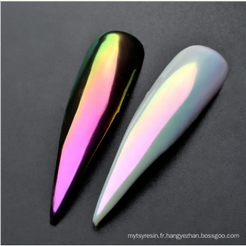 Bull 2019! Flocons de pigment de sirène Aurora / flocons de caméléon transparents avec effet miroir mieux pour le cosmétique, l&#39;art nail